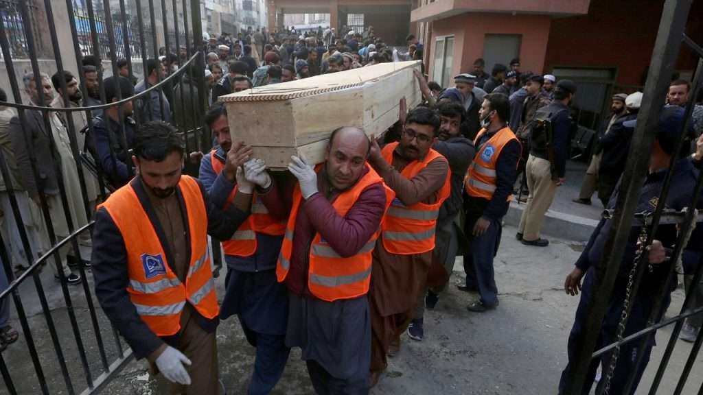 Peshawar Blast: Pakistan is Bleeding Once Again, Coffin of a martyrs