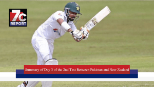 Summary of Day 3 of the 2nd Test Between Pakistan and New Zealand